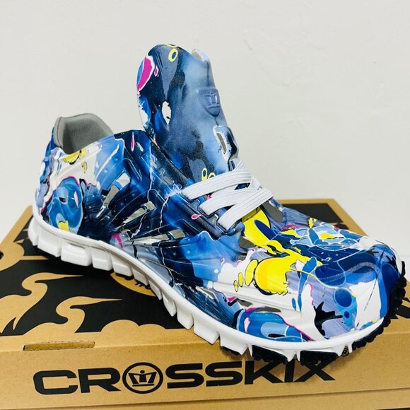 Crosskix Mens Sz 12 NYC Graffiti Water Shoes - Picture 2 of 10